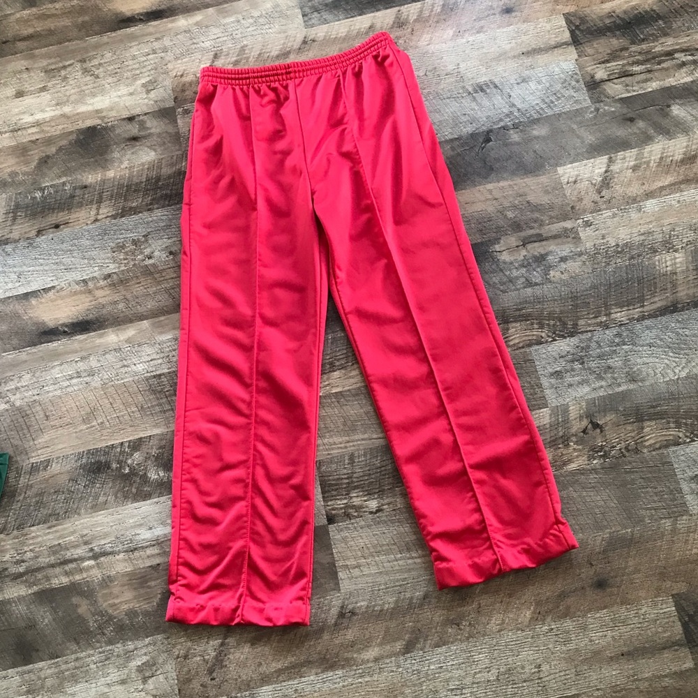 Vintage MacGregor Bright Red Track Pants Size Small